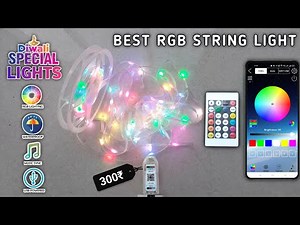 Smart RGB Fairy String Light With Music Sync | Best Led Strip Light | Diwali Light