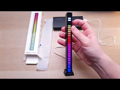 ALUM Graphic rhythmic LED equalizer / Newupgrade LED unboxing