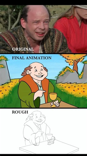 I animated Princess Bride! 👀 #framebyframe #handdrawnanimation #2danimation