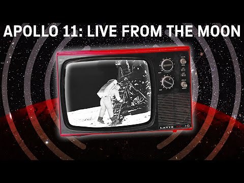 Apollo 11: Live from the Moon I How the Moon landing broadcast worked