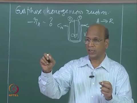 Mod-01 Lec-24 Gas Phase Homogeneous reactions