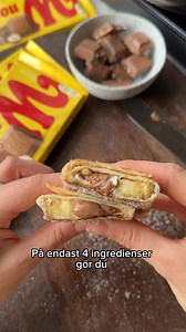 Bara 4 ingredienser – och smaken är MAGISK! 🍫❤️‍🔥 #marabou | Marabou