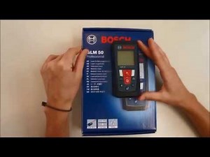 Bosch GLM 50 Video tutorial Review Distanciometro Láser - Español