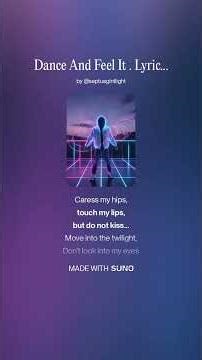 Dance And Feel It. Hardstyle Techno Dance, Lyrics by: Tina Medeiros