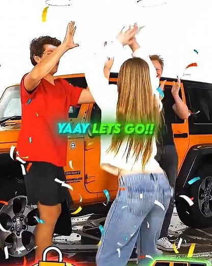 Salish cleans a Jeep and wins it🥳🥳🥳🥳..‪@jordanmatter‬ #salishmatter #usa #salish #jordanmatter