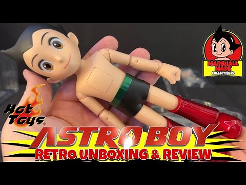 4K Hot Toys MMS109 Astro Boy Sixth Scale Figure from 2010 Retro Unboxing and Review
