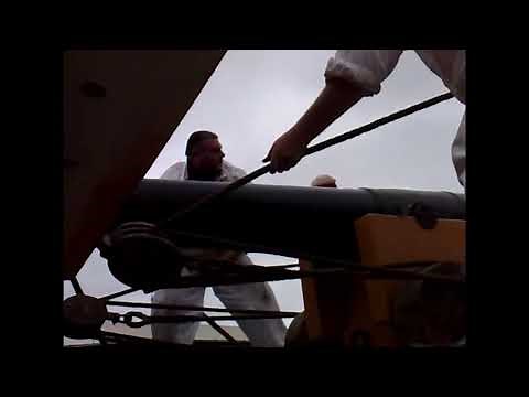 Firing HMS Victory's original gun