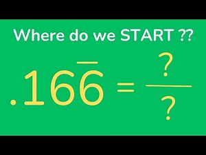 Convert any Repeating Decimal into a Fraction