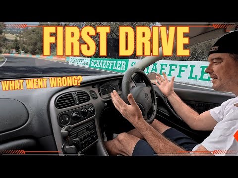 First Drive of my Fully Rebuilt VX SS Holden Commodore