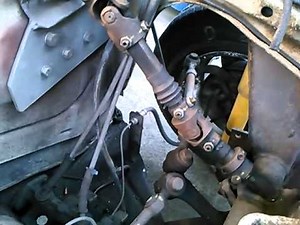 U-joint Steering for VW Baja Bug with 3" Body Lift - Part 1 of 3