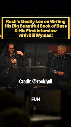 Rush's Geddy Lee on Writing His Big Beautiful Book of Bass & His First Interview with Bill Wyman! 🎸📚
