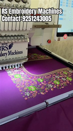 Double Head Embroidery Machines for sale at reasonable price || Rs Machines