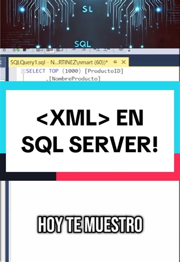 Introducción a XML en SQL Server en 30 Segundos
