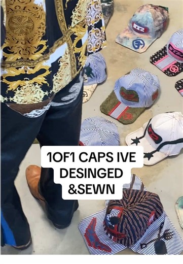Unique 1of1 Caps Designed by IVE