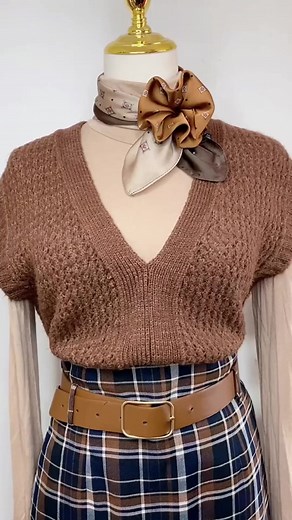 ways to wear a silk scarf _cut # #silkscarf #scarf #fashionista | Dress prepare