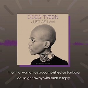 VIOLA DAVIS on Instagram: "My forever #WCW! 👑💜🔥 . . . Listen to the legendary #CicelyTyson read the intro to her #memoir JUST AS I AM - read in audio by #RobinMiles with a foreword read by @violadavis 🔊@HarperAudio"