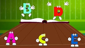 Five Little Alphabets | Oh My Genius | Nursery Rhymes and Kids Songs