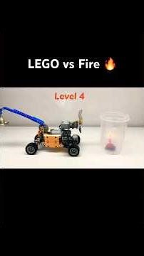 This LEGO Method Beat Fire 😳 (7 Tests) #lego #lightmybricks #bricktechnology #legotechnic