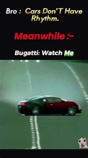 The Moment Bugatti Proved Cars Can Dance 😳🔥#bugatti #drifting #supercar #carshorts #youtubeshorts