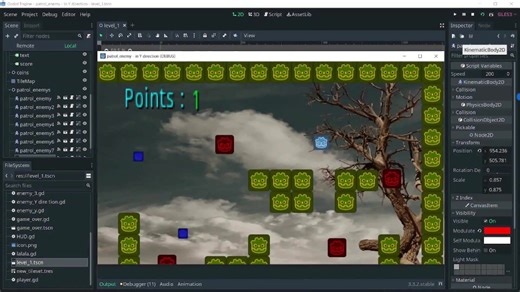 Godot ：为游戏添加背景图片
