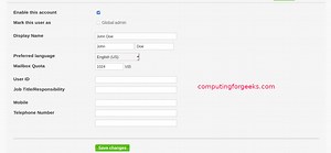 Add Domains and User Accounts to iRedMail Mail Server | ComputingForGeeks