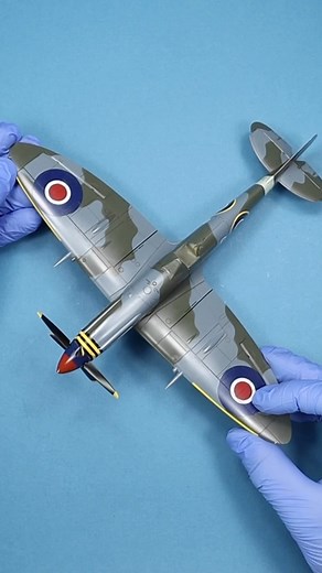 Spitfire Mk.XVIII 1/48 Airfix Kit, coming along.. #scalemodel #scalemodels #scalemodelling #scalemodeling #scalemodelsworld #reels #airbrush #miniaturebuilding #aircraftscalemodel #aviation #warbirds #spitfire #airfix | Tom’s Scale Models