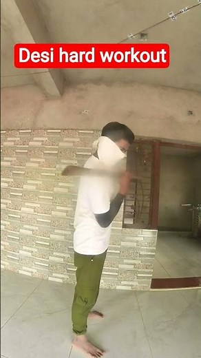 Desi hard workout, hindi song Home 🏡#fitness #body #fitnessmotivation #fitnesstips