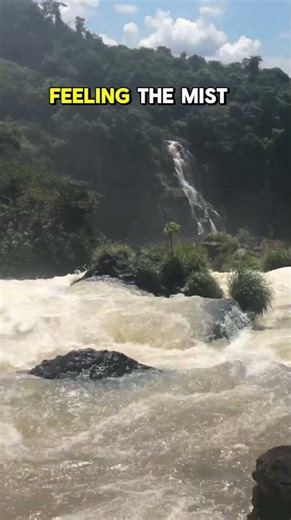 The Mighty Iguazu Falls | One of the World’s Natural Wonders. #IguazuFalls #Brazil #TravelShorts