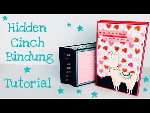 Papiertüten-Mini mit der Cinch *Hidden Cinch Bindung* [ tutorial | deutsch]