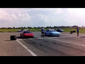 Acura NSX 276 hp vs Supra 330 hp drag