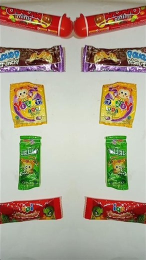WOW😍 CLOUD9 PURPLE VS YOUKA ROLL CANDY YELLOW VS RANJANI JELLY BEAN GREEN VA YUPI WOTAA MELON