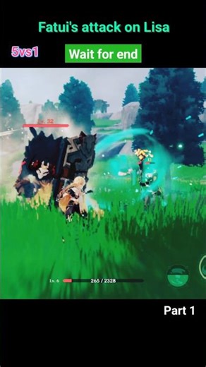 LISA’S FORBIDDEN POWER! ⚡😱 Fatui Ambushed the Wrong Librarian! #genshinimpact