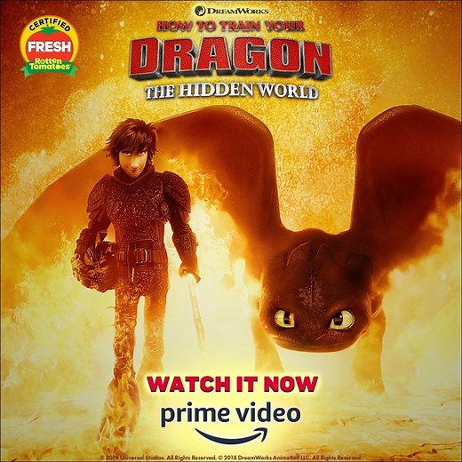 Join Hiccup and Toothless in the epic conclusion. Watch #HowToTrainYourDragon: The Hidden World on Amazon Prime Video TODAY! http://uni.pictures/HTTYD3_APV | How to Train Your Dragon