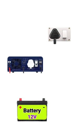 Focus Electrical on Instagram: "12 volt Inverter Installation Diagram #study #electrical #shorts #inverter #installation #focuselectrical"
