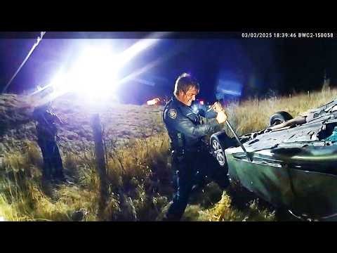 Police Chase Ends in the Worst Crash Ever