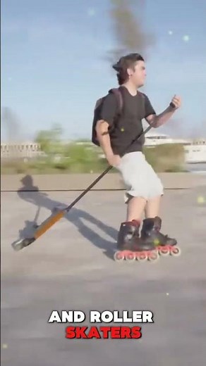 This Electric Stick Makes You Glide Effortlessly ⚡🛼