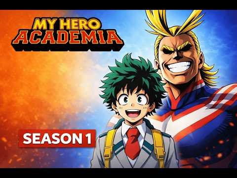 My Hero Academia Season 1 Full Recap | From Quirkless to the #1 Hero