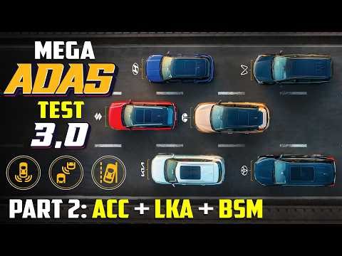 Best ADAS In India? | ACC, LKA, BSM & More Tested | India's Top 6 Car Manufacturers
