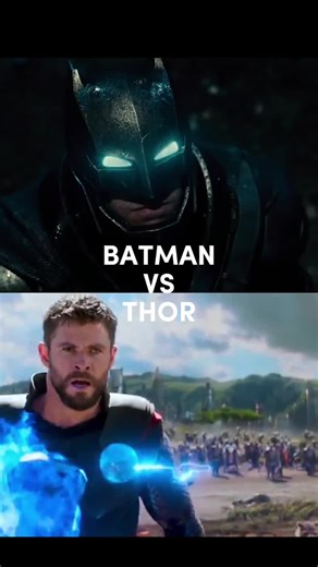 Epic Showdown: Thor vs Batman