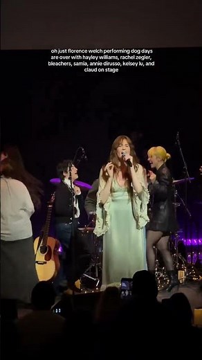 Florence Welch, Hayley Williams and Rachel Zegler Sing "Dog Days Are Over"