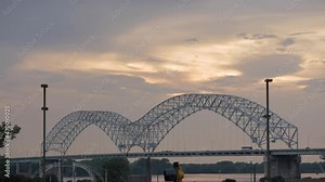 Downtown Memphis, Tennessee. Exploring the bridge, pyramid, and Beale Street.