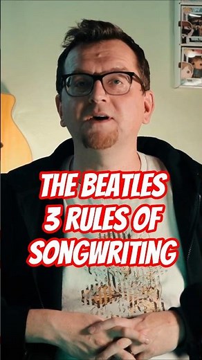How The Beatles Made Songwriting Simple #thebeatles #songwriter #musictheory