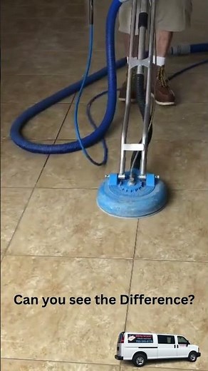 Tile and Grout Cleaning Video Demo - Las Vegas, NV