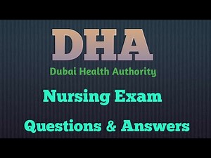 DHA Exam Questions|Nursing Exam Questions|prometric exam questions|dubai health authority