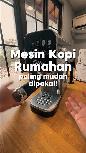 Mesin kopi rumahan paling mudah dipakai - Otten Noir #ottencoffee #coffee #espresso