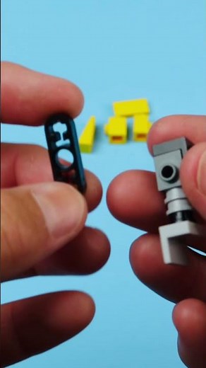 EASY MINI LEGO Bulldozer Tutorial 👷‍♂️
