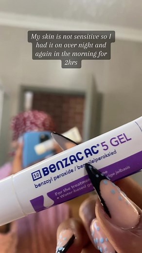 How to spot treat with Benzac ac 5 gel from @DisChem #skincare #acnetreatment #acne #dailyskincareroutine #benzac #benzoylperoxide #fyp #skincaretips #anceproneskin #acnetipsandtricks #mzansitiktok