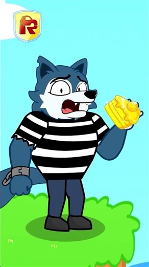 Oh,uh Don't lie Baby 💢 Let's be truth | Nursery Rhymes | RoboSquad Short #shorts