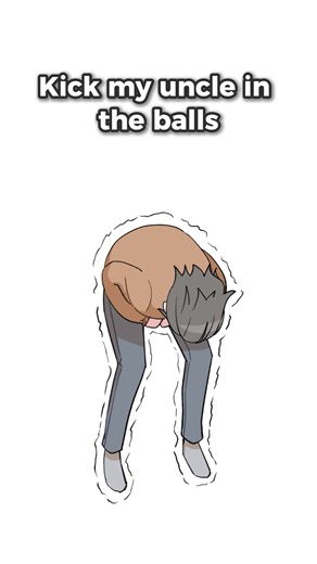 Kick my uncle in the balls #art #animation #shorts