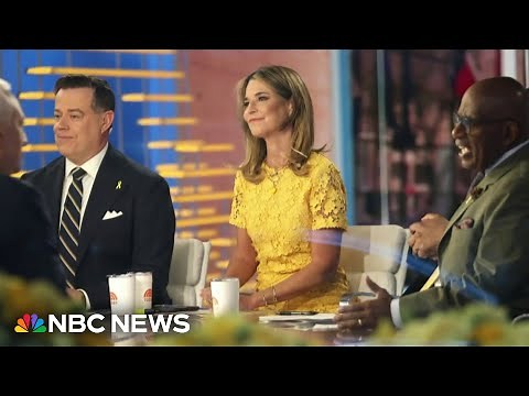 Savannah Guthrie makes emotional return to 'TODAY'